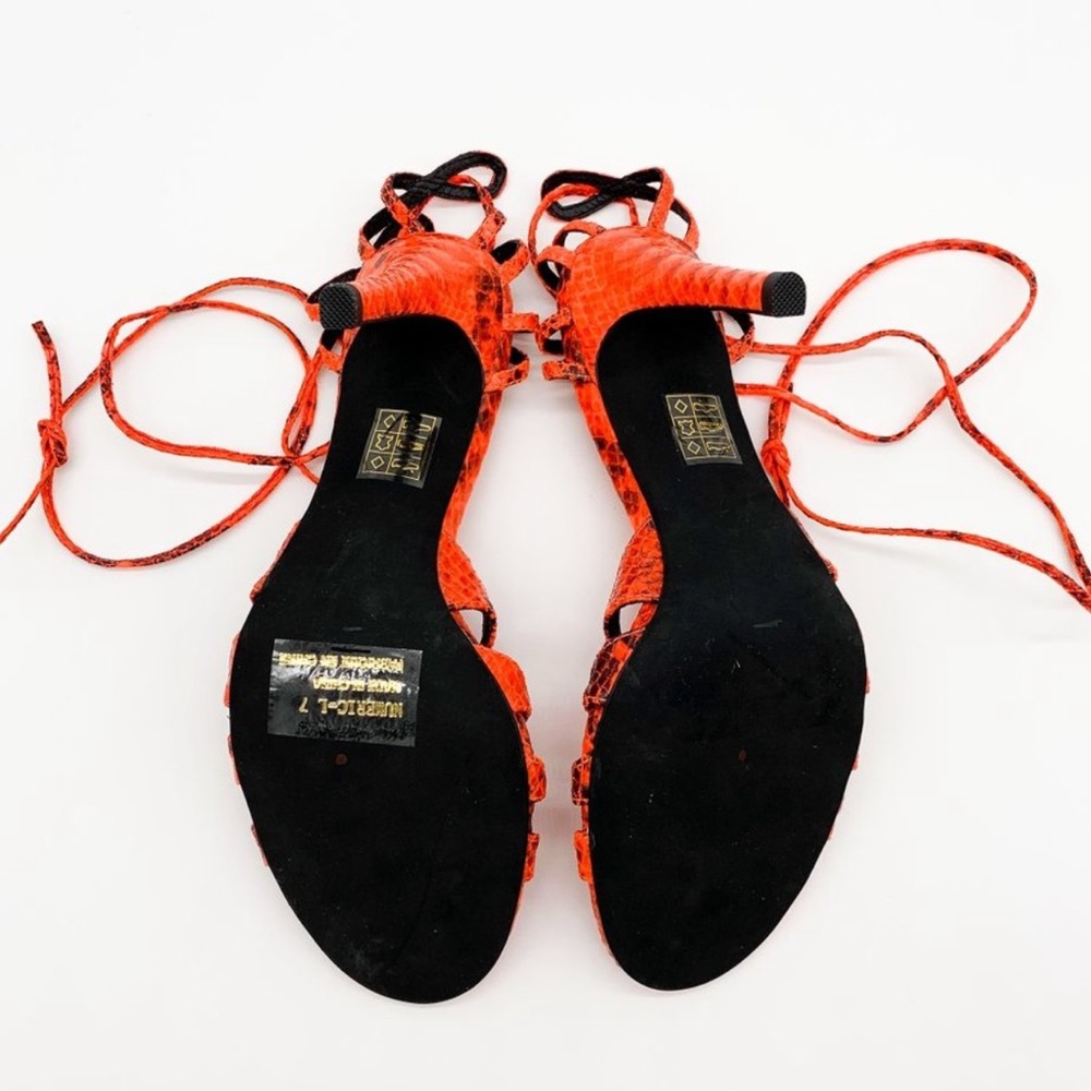 Nwot Jeffrey Campbell Numerical Python Strappy Sa… - image 7